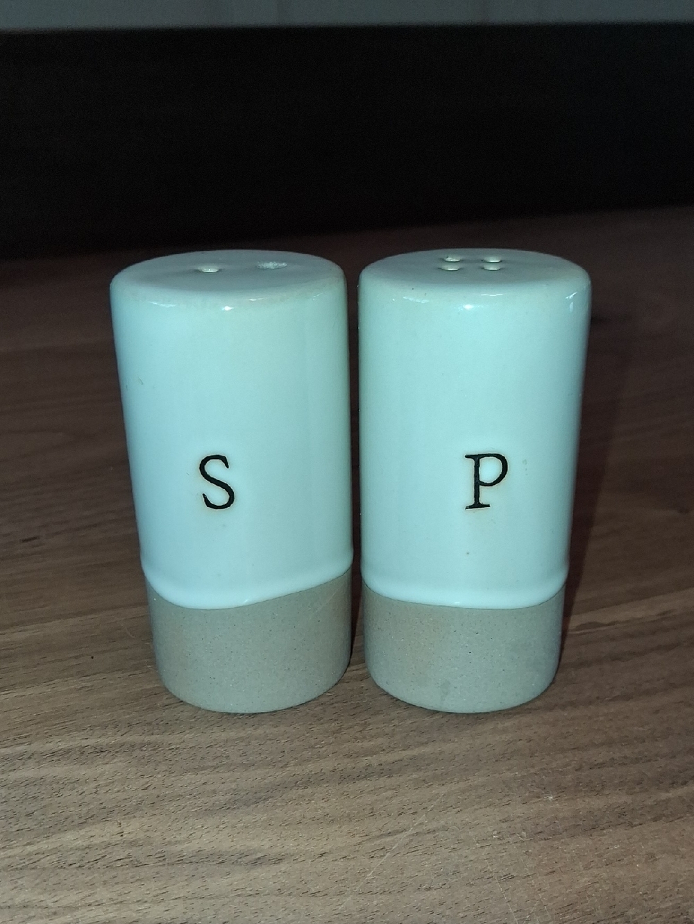 Hearth & Hand Salt And Pepper Shakers Stoneware
